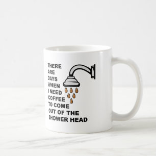 Kaffe Duschhuvud Rollig Mugg eller Kaffe Kopp för