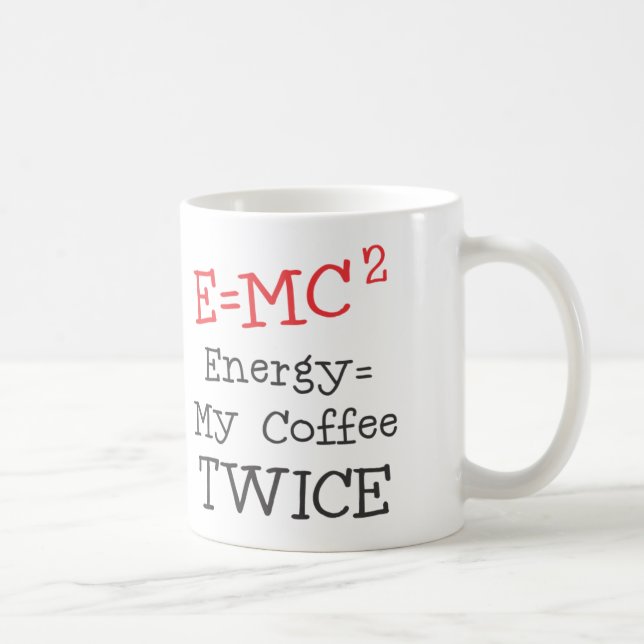 Kaffe E=MC2 Kaffemugg (Höger)