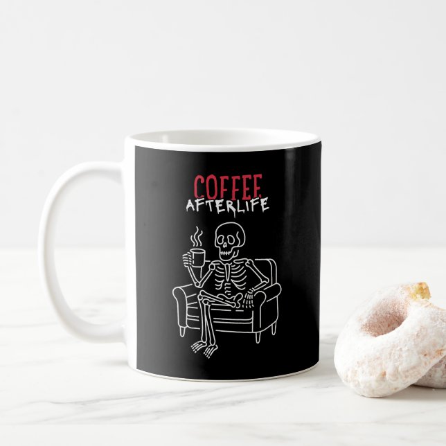 Kaffe, efterliv kaffemugg (Med munk)