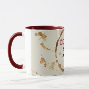 Kaffe eftersom det är svårt att äta Mugg
