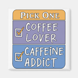 Kaffe eller koffein magnet