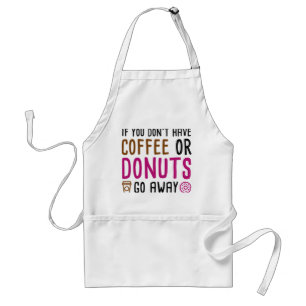Kaffe Eller Munkar Förkläde