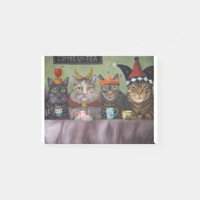 Kaffe eller tea post-it block (Framsida)