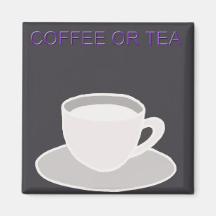 Kaffe- eller Teamagnet - kökmagnet Magnet