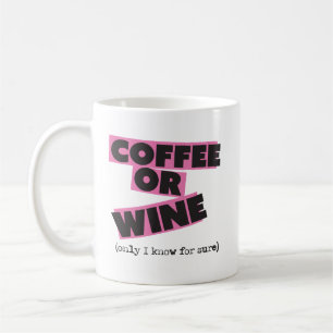 Kaffe eller Vin?Mugg Kaffemugg