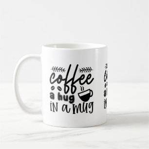 kaffe en kram i mugg