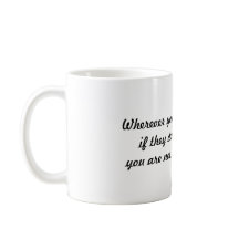 Kaffe endast i den bra ställemuggen