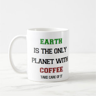 kaffe, endast jord kaffemugg