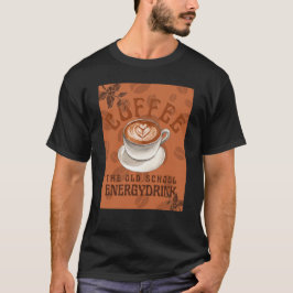 Kaffe | Energidryck i Old school T Shirt
