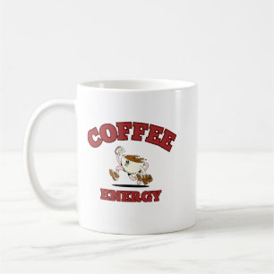 Kaffe Energy Mugg - Roligt Motiverat kaffe Älskare