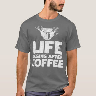 Kaffe Espresso Cafe Barista Älskare Fanatic T Shirt