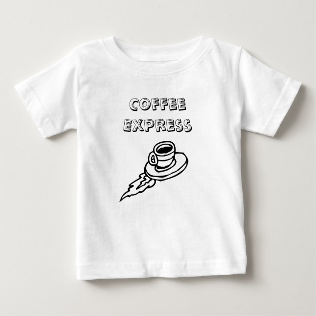 Kaffe Express T Shirt (Framsida)