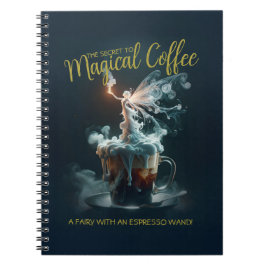Kaffe Fairy Anteckningsbok
