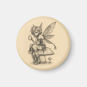 Kaffé Fairy Magnet