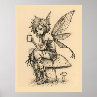 Kaffé Fairy Poster