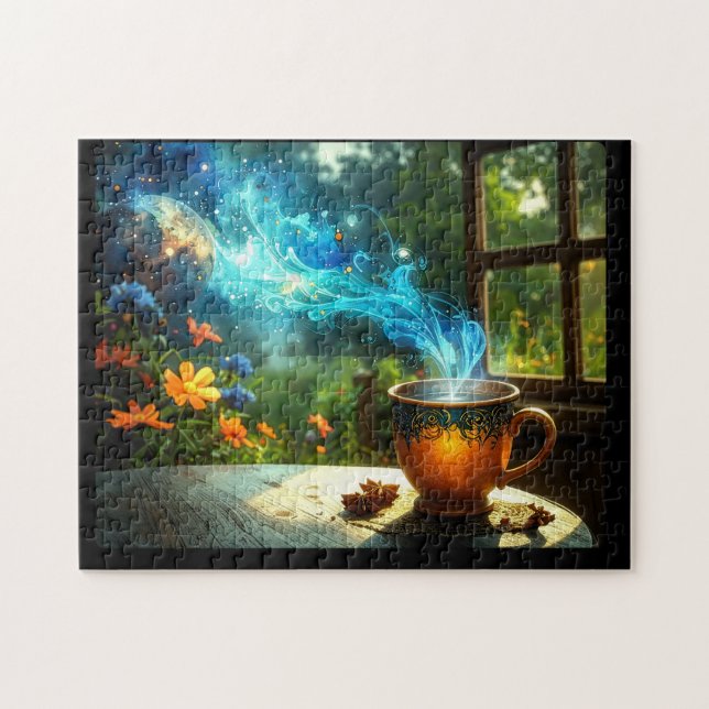 Kaffe Fantasier Kafe Fantasi  Pussel (Horisontell)