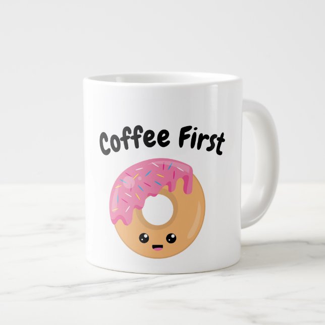 Kaffe First - Jumbo Mugg (Framsida höger)