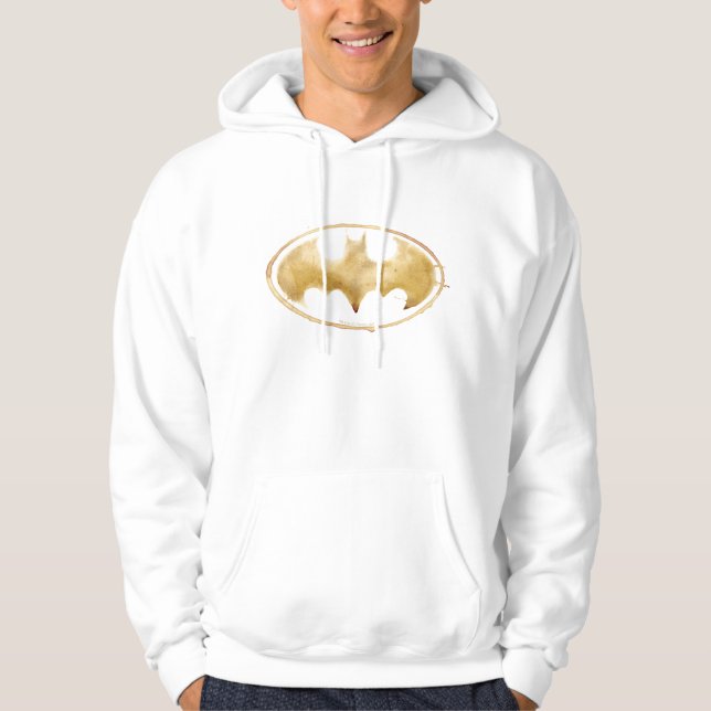 Kaffe Fladdermus Symbol Hoodie (Framsida)