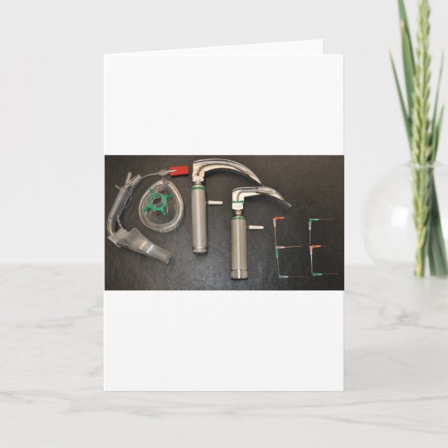 KAFFE FÖR ANESTETISTER KORT (Framsida)