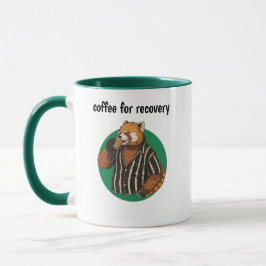 kaffe för återhämtning mugg