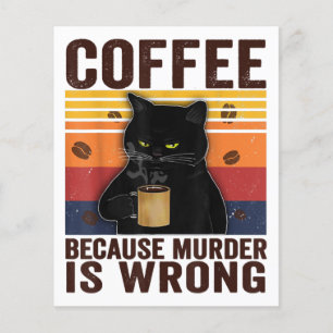 Kaffe för att mord är grova brott mot Kärlek