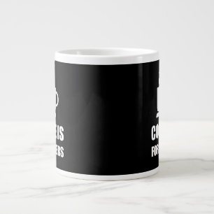 Kaffe för butiksbutiker jumbo mugg