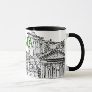 Kaffe för flygplatsresor i souvenir mugg - Anpassa