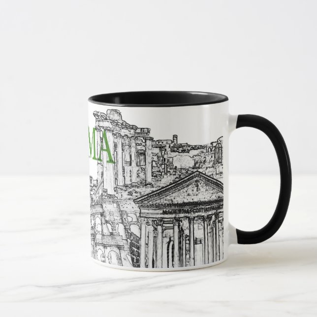 Kaffe för flygplatsresor i souvenir mugg - Anpassa (Höger)