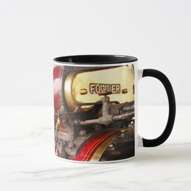 kaffe för fowlerdragkraftmotor/teamugg mugg (Höger)