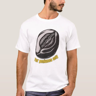 Kaffe för genier Grundläggande herr-T-shirt T Shirt