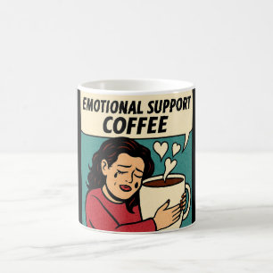 Kaffe för kampanjstöd - konsthantverk kaffemugg
