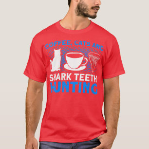 Kaffe för kvinnor och hajtjuvand H T Shirt