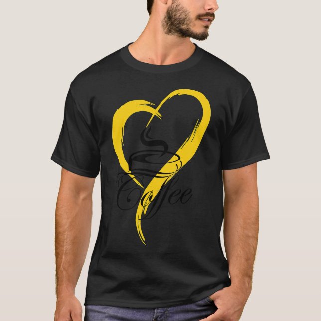kaffe för mord t shirt (Framsida)