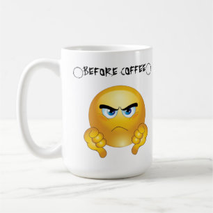 Kaffe: För och After Kaffemugg