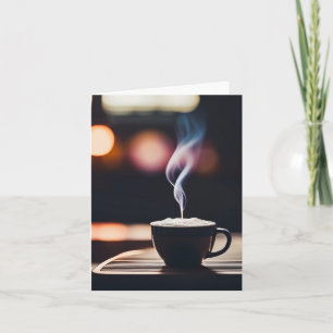 Kaffe för strömsparande - Tom inuti Kort