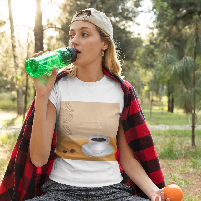 Kaffe för styrande Hett T Shirt (Skapare uppladdad)