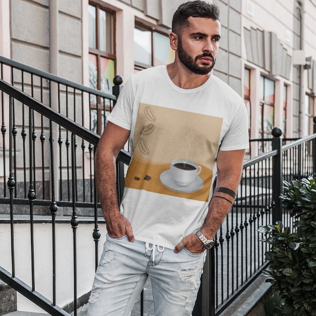 Kaffe för styrande Hett T Shirt (Skapare uppladdad)