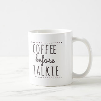 Kaffe för Talkiemugg Kaffemugg