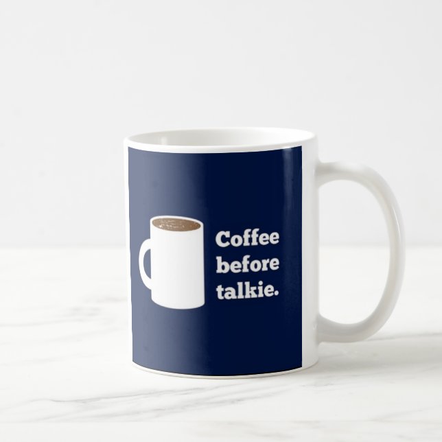 Kaffe för talkiemugg kaffemugg (Höger)