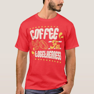 Kaffe för tillsammans t shirt