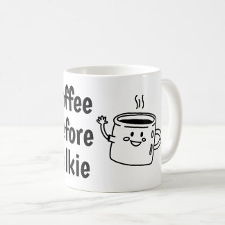 kaffe före snack kaffemugg
