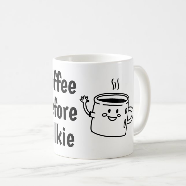 kaffe före snack kaffemugg (Framsida höger)