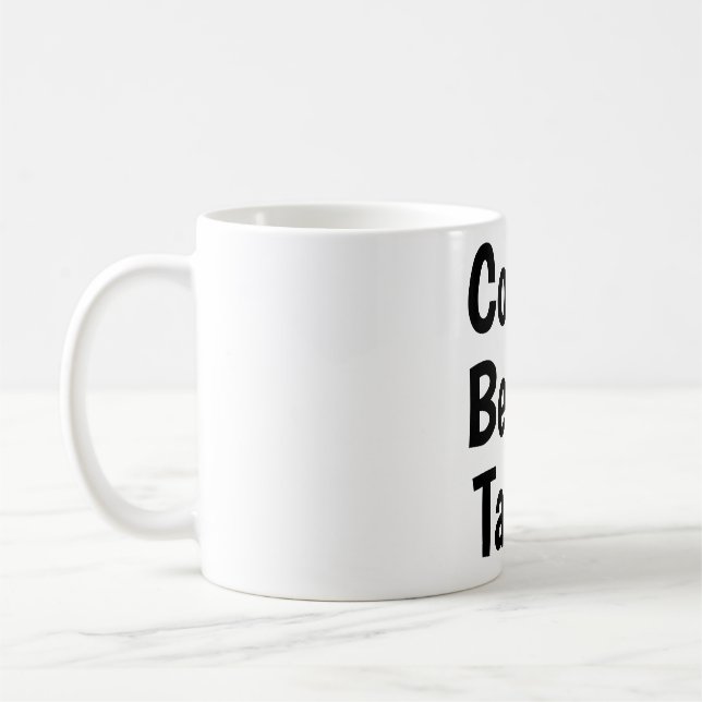 kaffe före snack kaffemugg (Vänster)