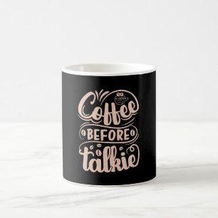 Kaffe före Talkie Kaffemugg