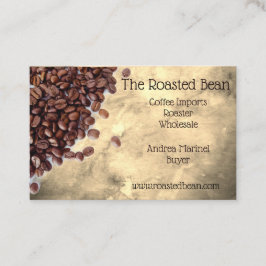 Kaffe - företag - kafé visitkort