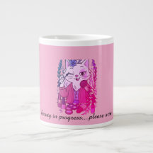 kaffe först, eyeliner sedan