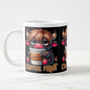 Kaffe först jumbo mugg