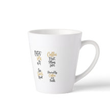 Kaffe först-mugg