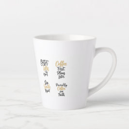 Kaffe först-mugg