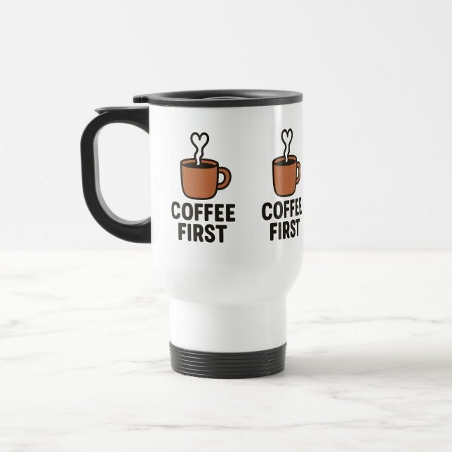 Kaffe Först Resemugg (Vänster)